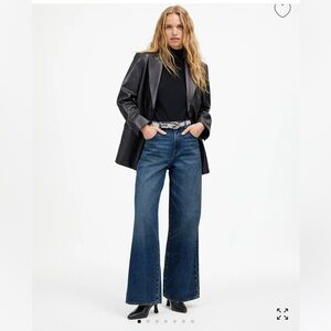 NWT Madewell Superwide-Leg Jeans in Concho Wash